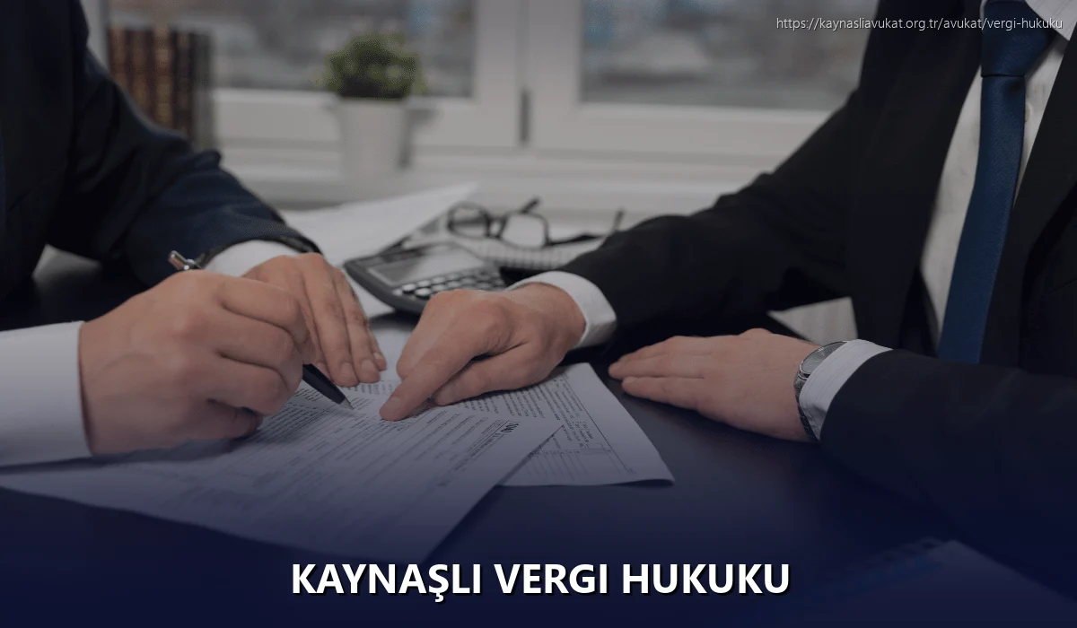 Kaynaşli Vergi Hukuku